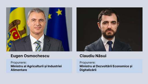 R. Moldova - Deputatul USR Claudiu Năsui, propus de premierul Tofan ca ministru al Dezvoltării Economice: Vine cu o combinaţie rară de pregătire economică solidă, experienţă în sectorul privat, experienţă politică şi implicare directă în reforme