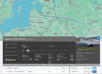 Un avion militar american a zburat spre Moscova din Letonia, potrivit site-ului Flightradar24