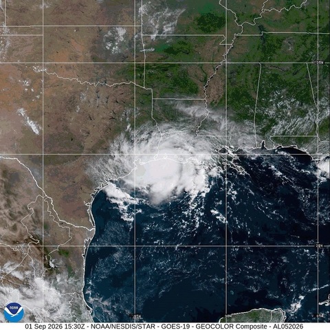 Trei cicloane simultane în Pacific, un fenomen rar favorizat de El Niño