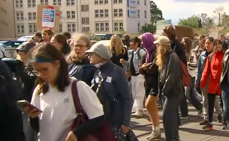 Germania - Mii de manifestanţi pentru „democraţie” în ajunul alegerilor din Saxonia-Anhalt/ VIDEO