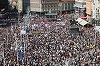 Croaţia: Protest cu zeci de mii de oameni, la Zagreb. Croaţii acuză lipsa de acţiune a autorităţilor în ceea ce priveşte depozitarea ilegală a deşeurilor toxice - VIDEO