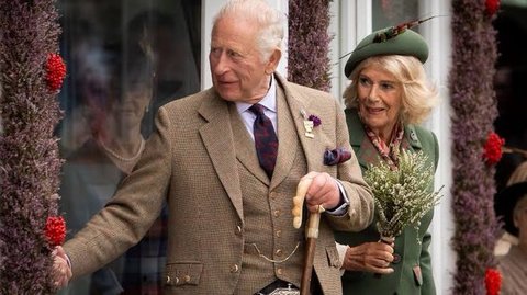 Regele Charles şi regina Camilla au asistat la Jocurile Highland din Scoţia