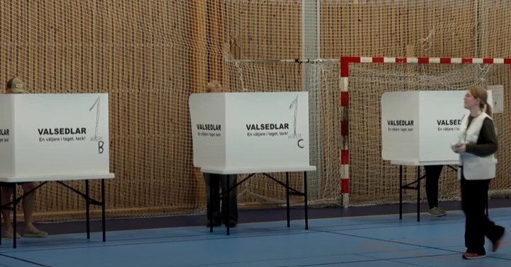 Alegeri în Suedia - Stânga ar fi în frunte, în timp ce extrema dreaptă se află în declin (exit-polluri)