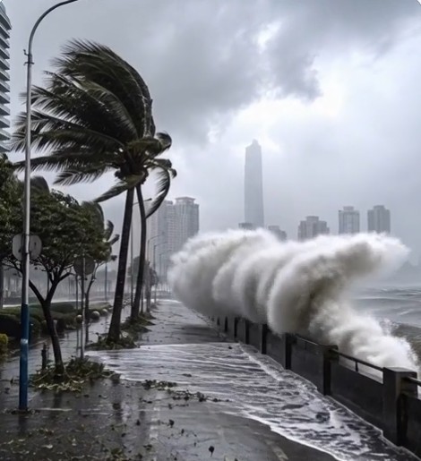 Un puternic taifun se apropie de coastele Japoniei: sute de zboruri au fost anulate, avertismente pentru inundaţii şi alunecări de teren, peste 1,5 milioane de persoane vizate de evacuare