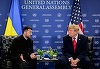 Trump dă asigurări, într-o întâlnire cu Zelenski, în marja Adunţării Generale a ONU, la New York, că are o ”relaţie foarte bună” cu el şi laudă ”foarte bunii combatanţi ucraineni”
