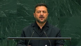 Zelenski denunţă, la Adunarea Generală a ONU, ”nebunia” lui Putin, care antrenează lumea în război. ”El este pacientul zero, cel de la care această idee a războiului nu încetează să se răspândească”