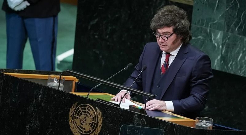 Milei cataloghează ONU, la Adunarea Generală, drept ”o organizație inutilă, care nu servește decât la a alimenta o castă de paraziți”