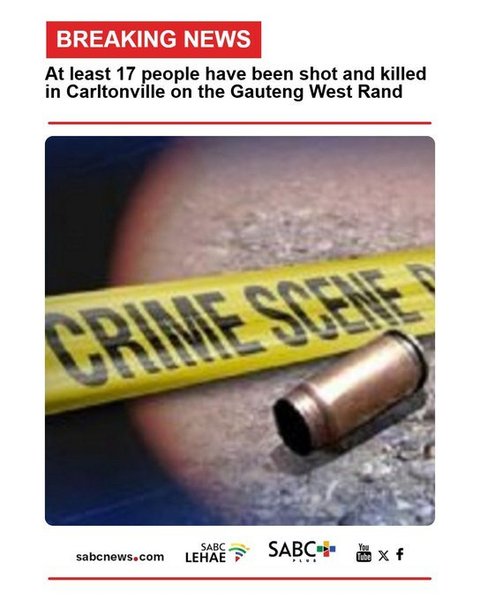 Carnagiu într-o tavernă de lângă Johannesburg. 17 persoane au fost ucise de bărbaţi înarmaţi cu puşti AK-47 şi pistoale / Suspecţii sunt căutaţi