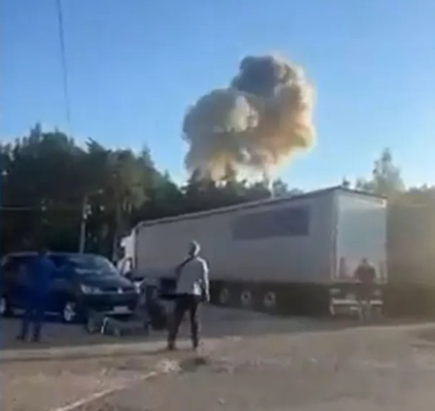 O dronă rusă a avariat un punct de frontieră ucrainean de la granița cu Polonia