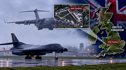 Statele Unite au retras bombardierele B-1 de la baza aeriană din Marea Britanie din motive de securitate