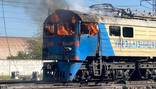 Ucraina şi-a epuizat aproape în totalitate rezerva de locomotive în urma atacurilor ruseşti