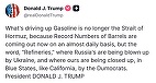 Trump dă vina scumpirii carburanţilor pe atacurile Ucrainei în Rusia şi nu pe Războiul său din Iran