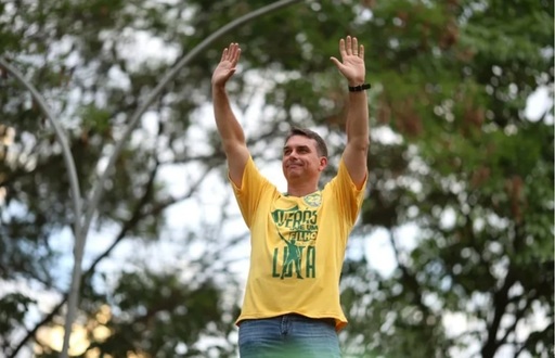 Netanyahu îl invită pe Flavio Bolsonaro în Israel