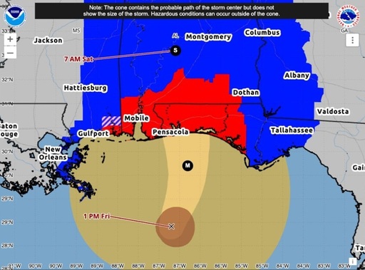 Uraganul Isaias se intensifică şi devine urgan ”major” de categoria 3 pe scala Saffir-Simpson, înainte să lovească sudul SUA,  în Florida, Alabama sau Mississippi. Evacuări pe litoral, perturbări în sectorul hidrocarburilor la Golful Mexic
