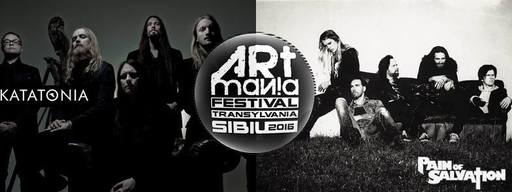 Katatonia şi Pain of Salvation sunt primele formaţii confirmate pentru festivalul ARTmania 2016