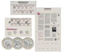 Poşta Regală Britanică lansează o nouă serie de timbre, la 400 de ani de la moartea lui Shakespeare