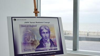 Un autoportret al pictorului J.M.W. Turner şi un tablou al acestuia, pe viitoarele bancnote de 20 de lire sterline