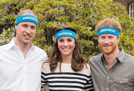 Prinţul William, ducesa de Cambridge şi prinţul Harry vor lansa campanie dedicată sănătăţii mintale a tinerilor