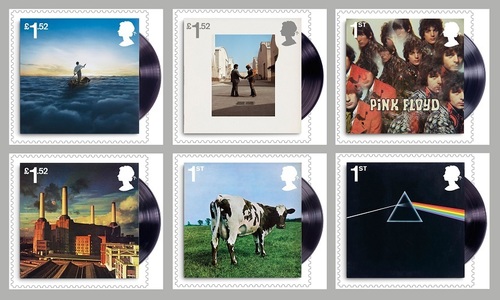 Poşta Regală Britanică lansează o colecţie de timbre pentru a marca 50 de ani de la debutul formaţiei Pink Floyd