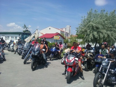 Sute de motociclişti au participat la o paradă în Mamaia şi Constanţa, în cadrul Seawolves Bike Fest 9