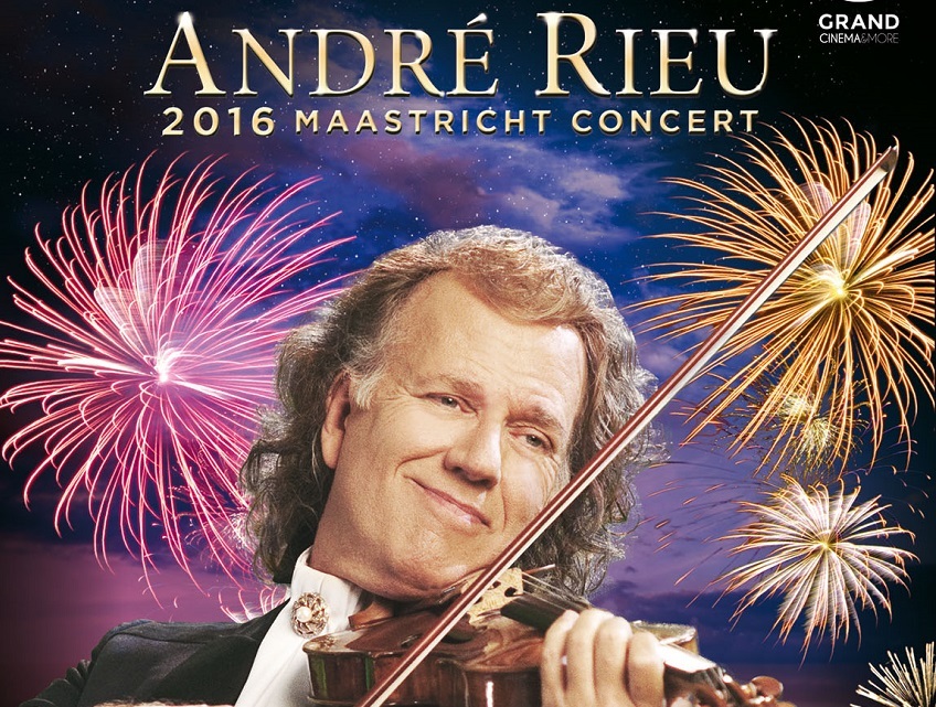 Concertul anual pe care André Rieu îl susţine la Maastricht, transmis live în cinematografele româneşti
