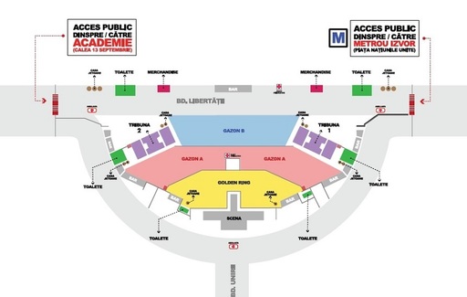 Accesul la concertul Queen + Adam Lambert de la Bucureşti se va face începând cu ora 16.00