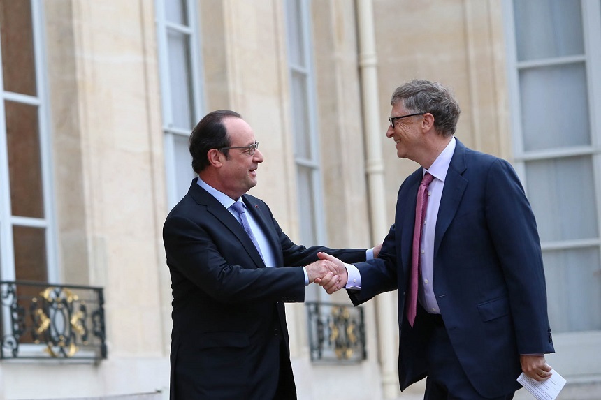 Bill Gates a mulţumit Franţei pentru sprijinul acordat în lupta împotriva SIDA