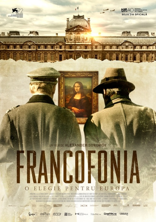 Filmul ”Francofonia” de Aleksandr Sokurov, despre soarta operelor din Muzeul Luvru în timpul ocupaţiei naziste, va avea premiera în România pe 22 iulie