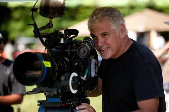 Gary Ross, la filmările pentru ”Jocurile Foamei”