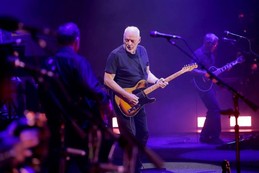David Gilmour a fost desemnat cetăţean de onoare al oraşului Pompeii
