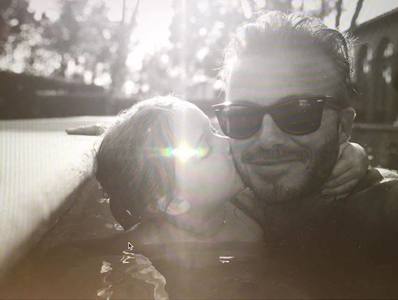 David Beckham i-a urat la mulţi ani fiicei lui, pe Instagram: Suntem norocoşi să ne petrecem fiecare zi alături de ea