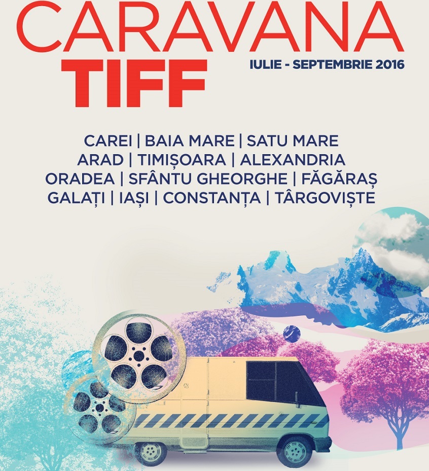Caravana Filmelor TIFF va ajunge în 15 oraşe, din iulie până în septembrie