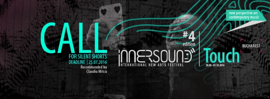 A patra ediţie a festivalului InnerSound New Arts va include concerte camerale, filme mute, fotografii; înscrierile scurtmetrajelor se fac până la 25 iulie