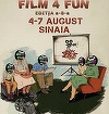 Festivalul ”Film 4 Fun” va avea loc între 4 şi 7 august, la Cazinoul Sinaia