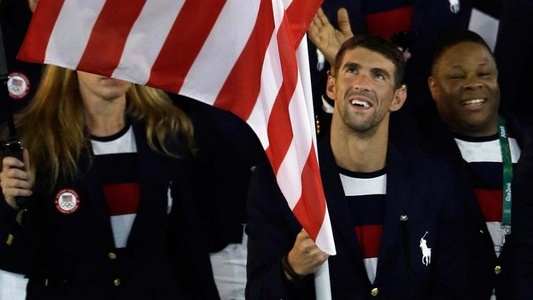 Michael Phelps, protagonistul unui ”eşec” vestimentar, la ceremonia de deschidere a Jocurilor Olimpice