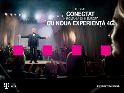 Tenorul Andrea Bocelli, protagonistul unei campanii Deutsche Telekom în România