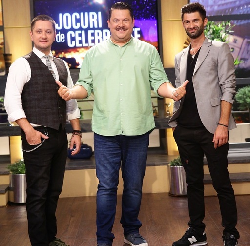 Pro TV lansează o nouă emisiune, ”Jocuri de celebritate”, cu Bobonete, Strunilă şi Ipate, din 14 septembrie