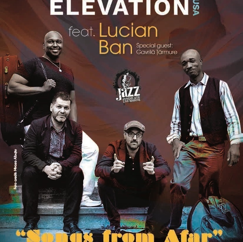 Concertul ”Elevation feat. Lucian Ban: Songs from Afar” va avea loc pe 11 octombrie, la Sala Radio, în cadrul Jazz Syndicate Live Sessions 