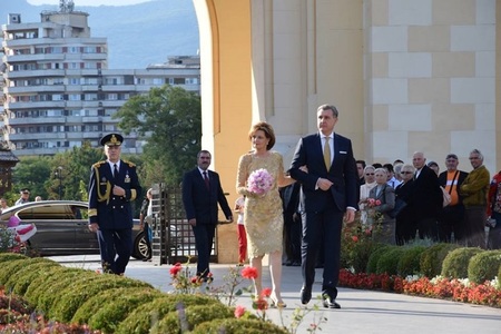 Principesa Margareta şi Principele Radu au celebrat 20 de ani de căsătorie printr-o ceremonie specială la Catedrala Reîntregirii din Alba Iulia