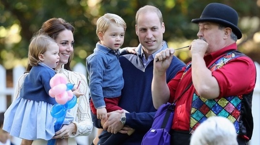 Prinţesa Charlotte a Marii Britanii a rostit primul cuvânt în public, în Canada
