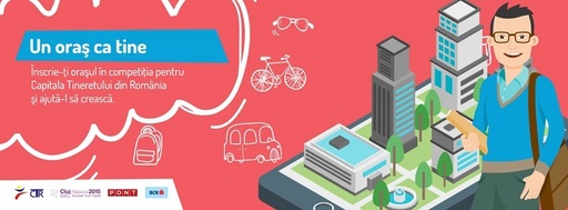 Oraşul care va fi desemnat Capitala Tineretului din România 2017-2018 va primi un premiu de 50.000 de euro