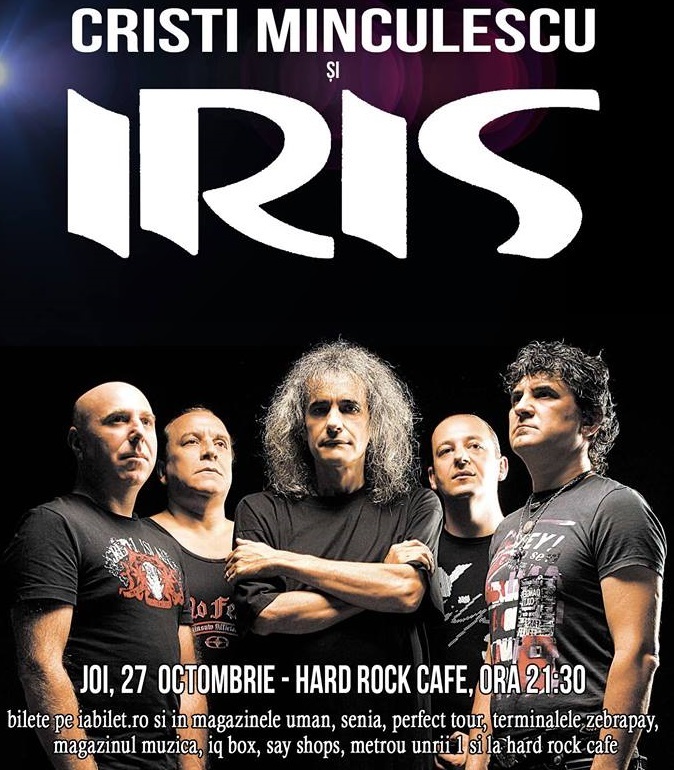 Formaţiile Taxi şi Iris vor susţine două concerte în Bucureşti, la Hard Rock Cafe