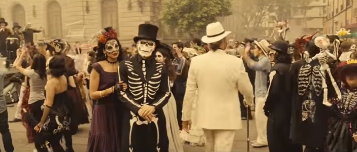 O paradă de celebrare a morţilor, inspirată din cel mai recent film al francizei ”James Bond”, va avea loc în fiecare an în Mexic