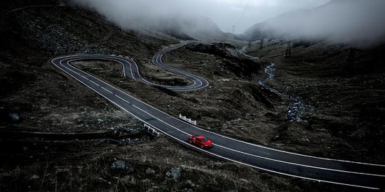 Audi - Transfagarasan (Foto: Twitter)