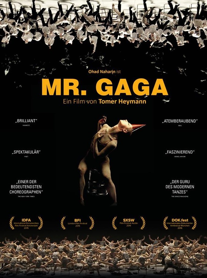 ”Mr. Gaga”, de Tomer Heymann, primul film proiectat la Bucharest International Dance Film Festival 2016
