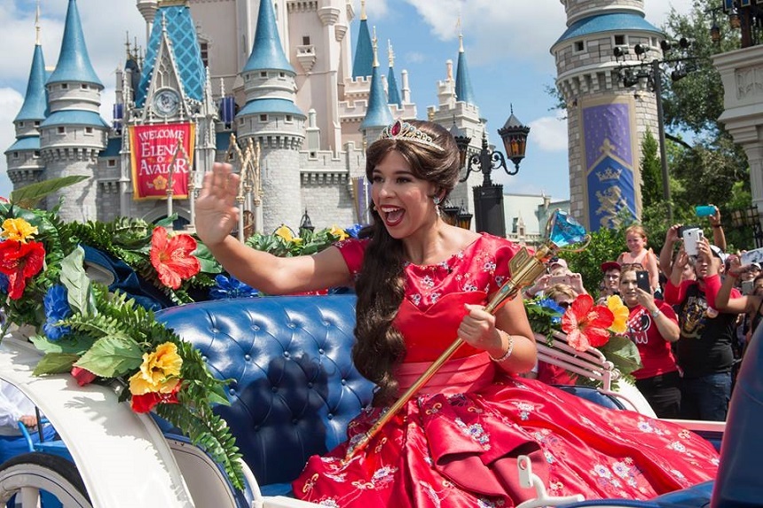Prima prinţesă latino din istoria grupului Disney a fost prezentată într-un parc de distracţii din California