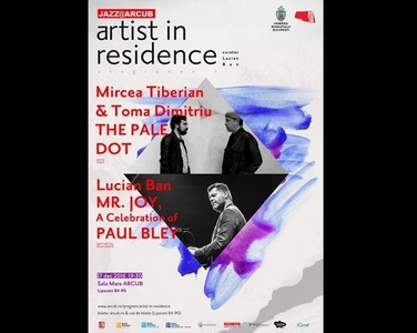 Lucian Ban, Mircea Tiberian şi Toma Dimitriu vor închide stagiunea de jazz Artist in Residence 2016, la Arcub  