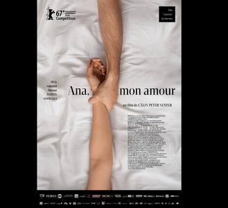 Filmul ”Ana, mon amour”, de Călin Peter Netzer, selectat în competiţia oficială a celei de-a 67-a ediţii a Festivalului Internaţional de Film de la Berlin