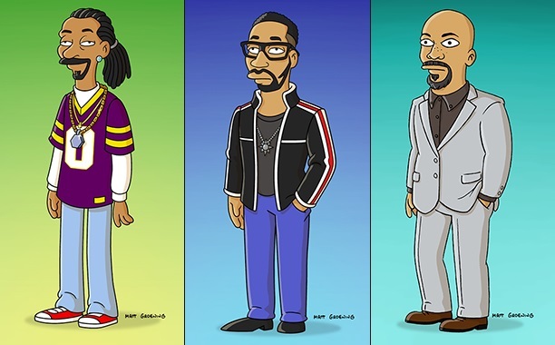 Rapperii Snoop Dogg, RZA şi Common devin personaje animate şi vor apărea în serialul ”The Simpsons”