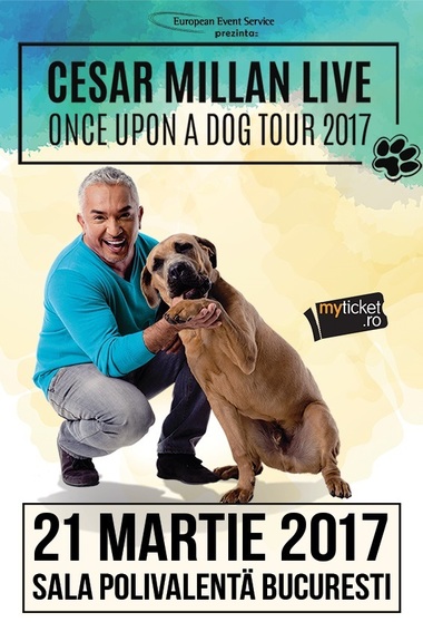 Dresorul Cesar Millan vine pentru prima dată în România, pe 21 martie, la Sala Polivalentă